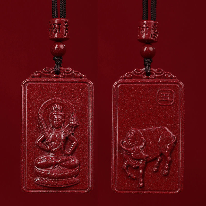 Women's & Men's Zodiac Dragon Patron Year Of Birth Buddha Life Necklaces