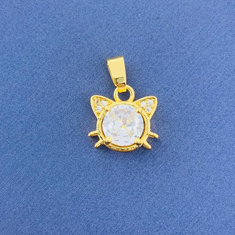 Rotating Clover Simple Hundred Source Ornament Pendants