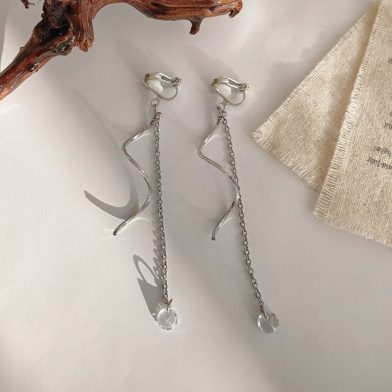 Frosty Style High-grade Temperament Female Design Earrings