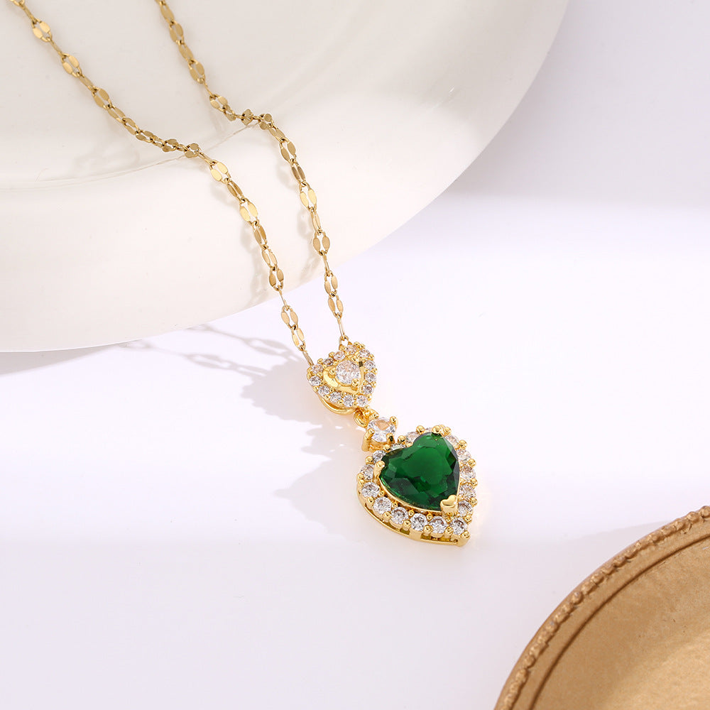 Safety Lock Calabash Pendent Graceful Advanced Necklaces