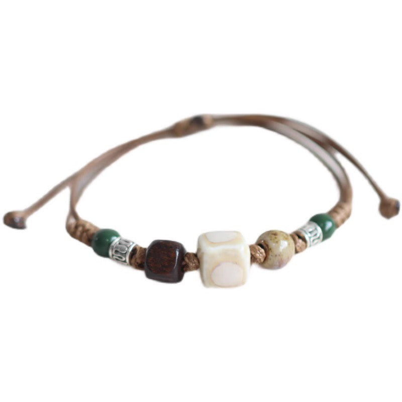 Chinese Style Fresh Ceramic Retro Ethnic Bracelets