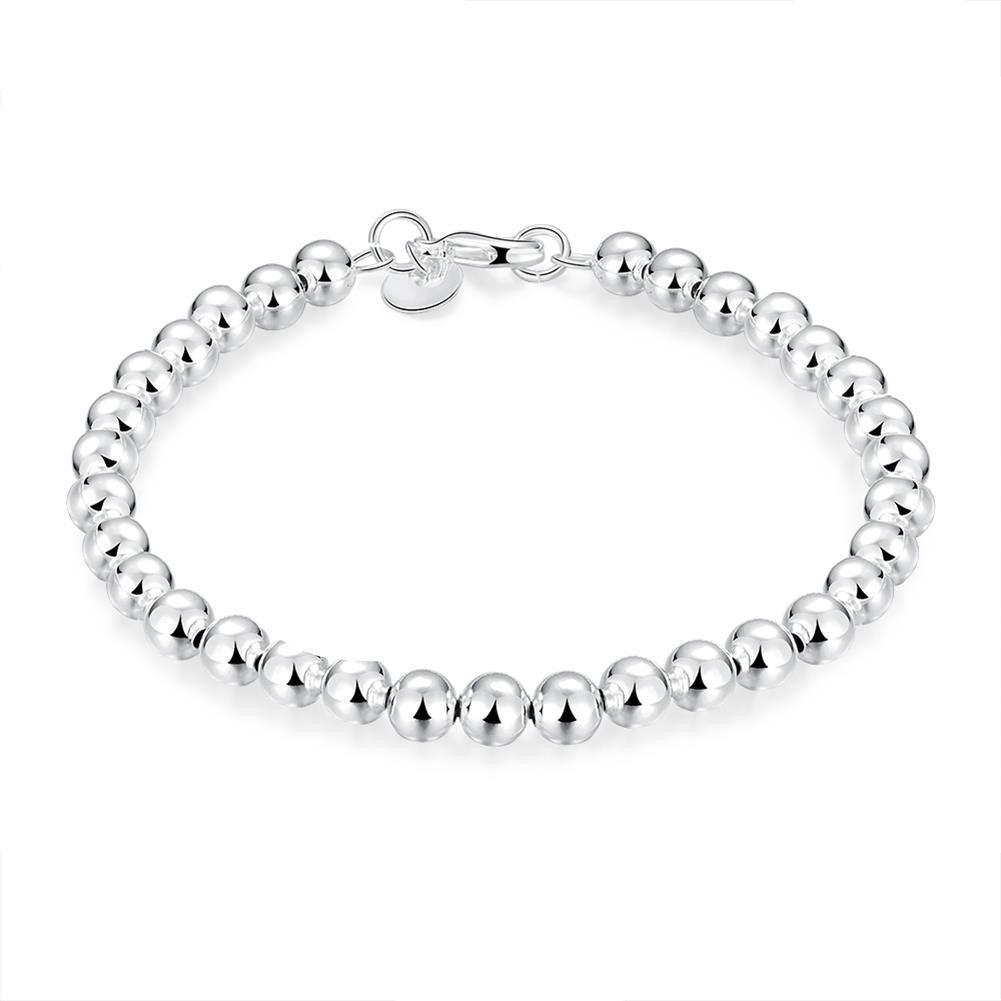 Charming Ornament Sier Plated Beads Popular Bracelets