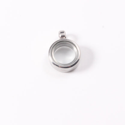 Of The Buddha Round Transparent Openable Pendants