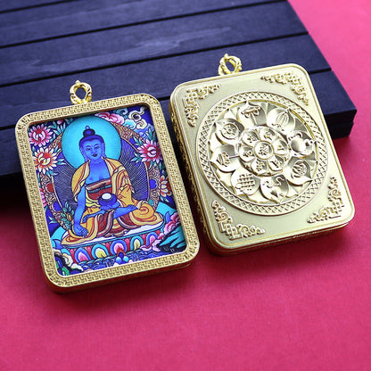 Fifth Master Small Yellow God Wealth Pendants