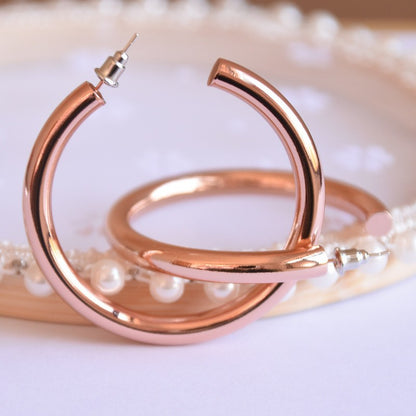 Needle Real Gold Plating Hollow Brass Rings