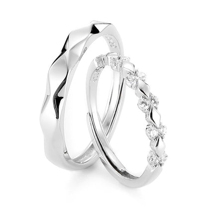 Women's & Men's Coronation For Love Couple Design High-grade Rings