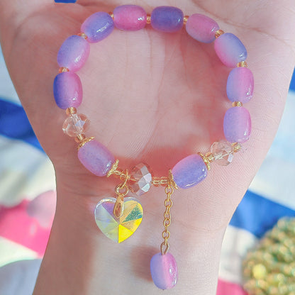 Beads Crystal Female Girlfriends Live Gift Bracelets