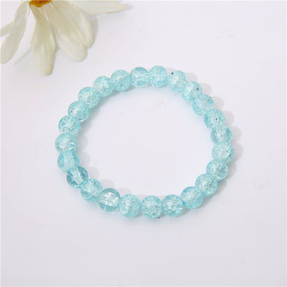 Style Graceful Cute Solid Color Crystal Bracelets