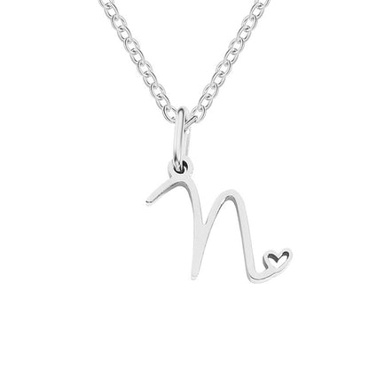 Letter Female Personalized Minority Clavicle Chain Pendants