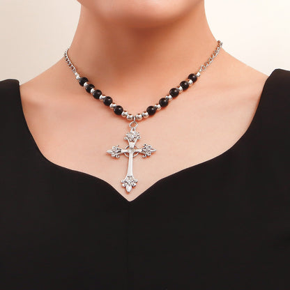 Women's Ornament Vintage Cross Fashion Simple Business Necklaces