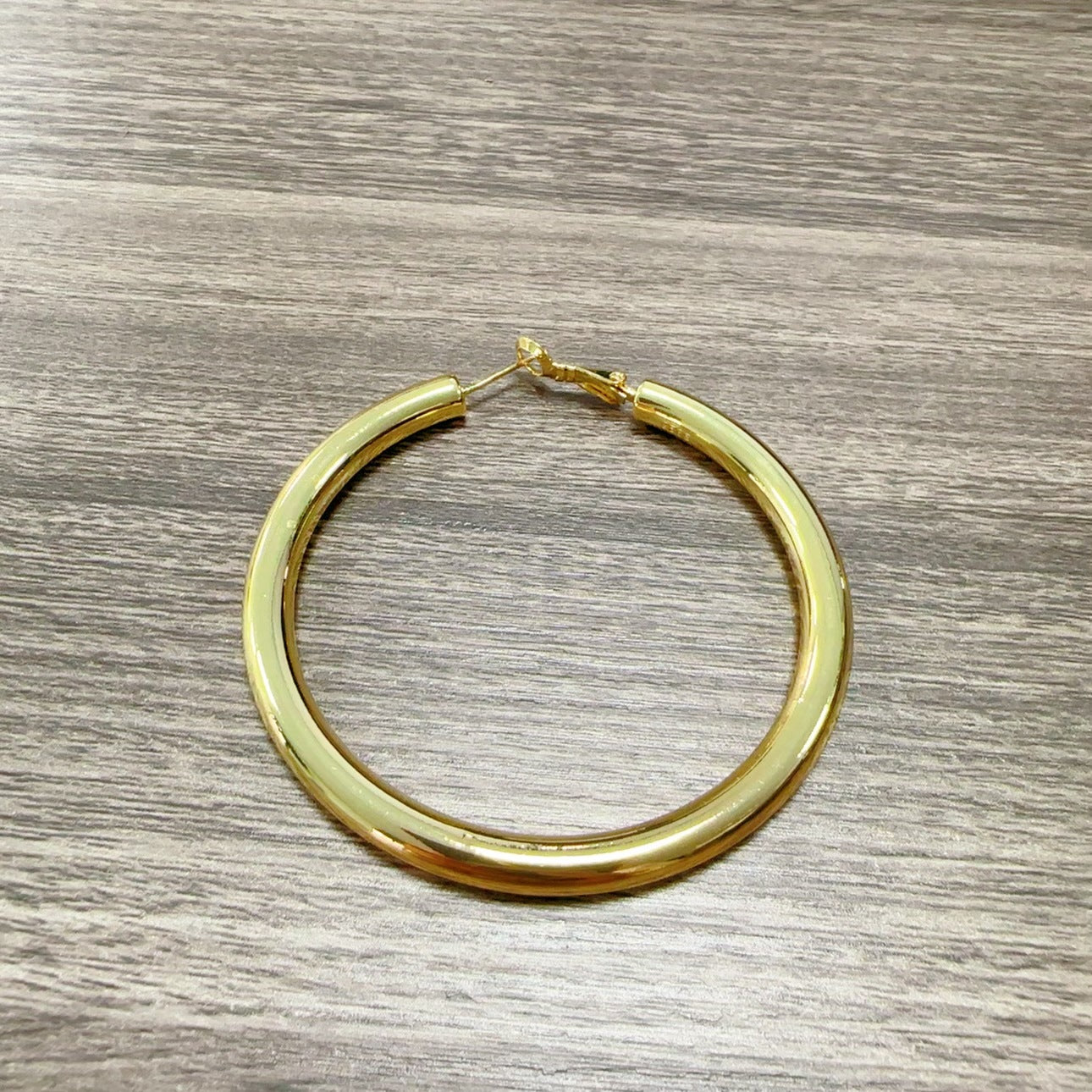 Needle Real Gold Plating Hollow Brass Rings