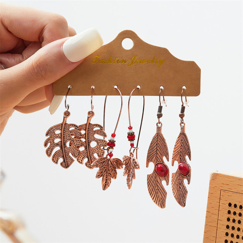 Ethnic Style High-grade Bohemian Vacation Hollow Rings