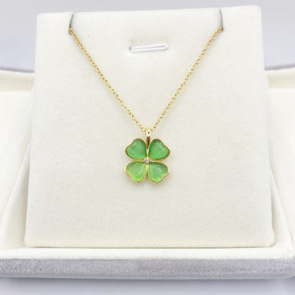 Plated Gold Korean Style Sweet Simple Necklaces