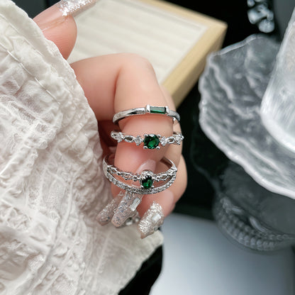 Korean Style Trendy Light Luxury Imitation Rings