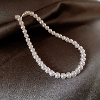 Women's Pearl Retro Easy Matching High-grade Clavicle Chain Special Necklaces