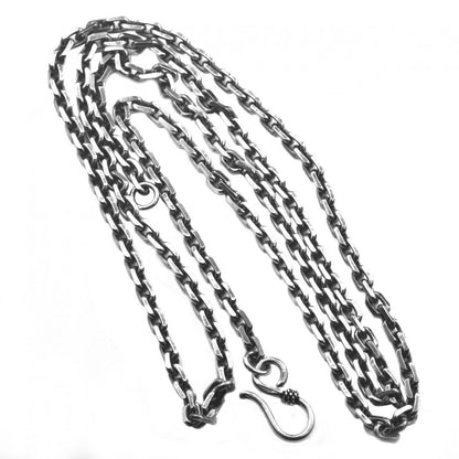 Women's & Men's Distressed Vintage Thai Sier Clavicle Chain Pendants