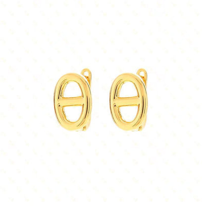 Hollow Pig Nose Female Korean Style High Sense Earrings