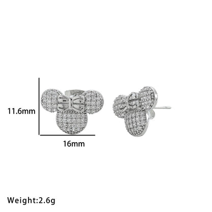 Women's Diamond Mickey Simple Personality Exquisite Refined Grace Necklaces
