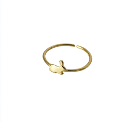 Exquisite Cute Bunny Index Finger Design Rings