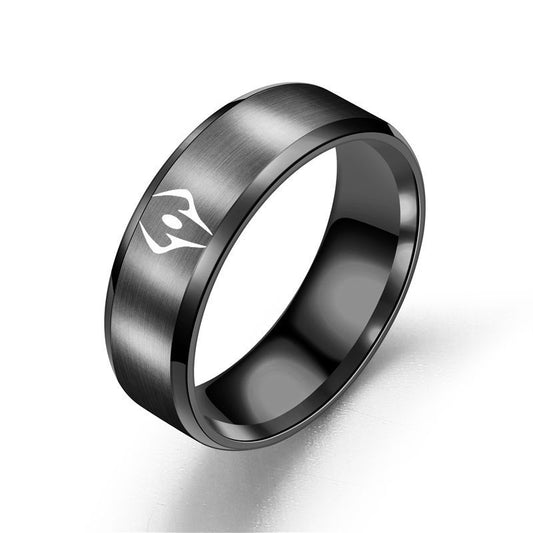 King Of The Curse Stainless Steel Impression Rings
