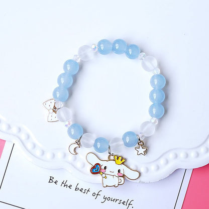 Korean Style Graceful Cute Crystal String Bracelets