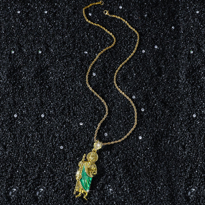 Personality Hip Hop Style Religious Jude Necklaces