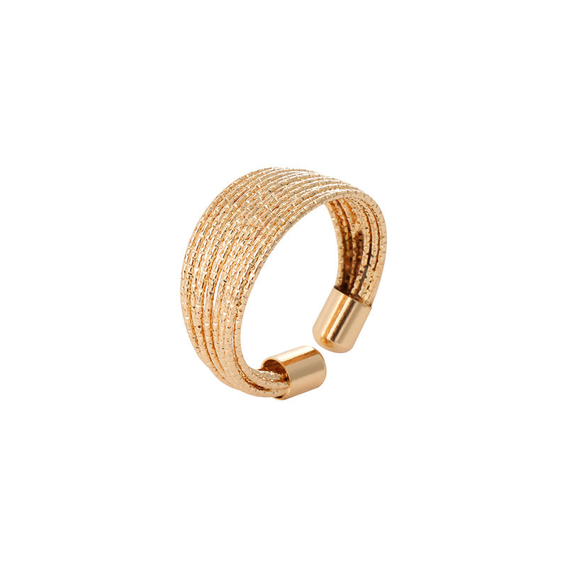 Luxury Open Personality Design Fashion Temperament Rings