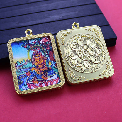 Fifth Master Small Yellow God Wealth Pendants