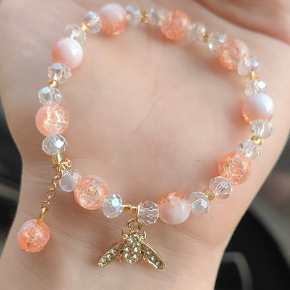 Women's Crown Six-pointed Star Deer Round Beads Bracelets