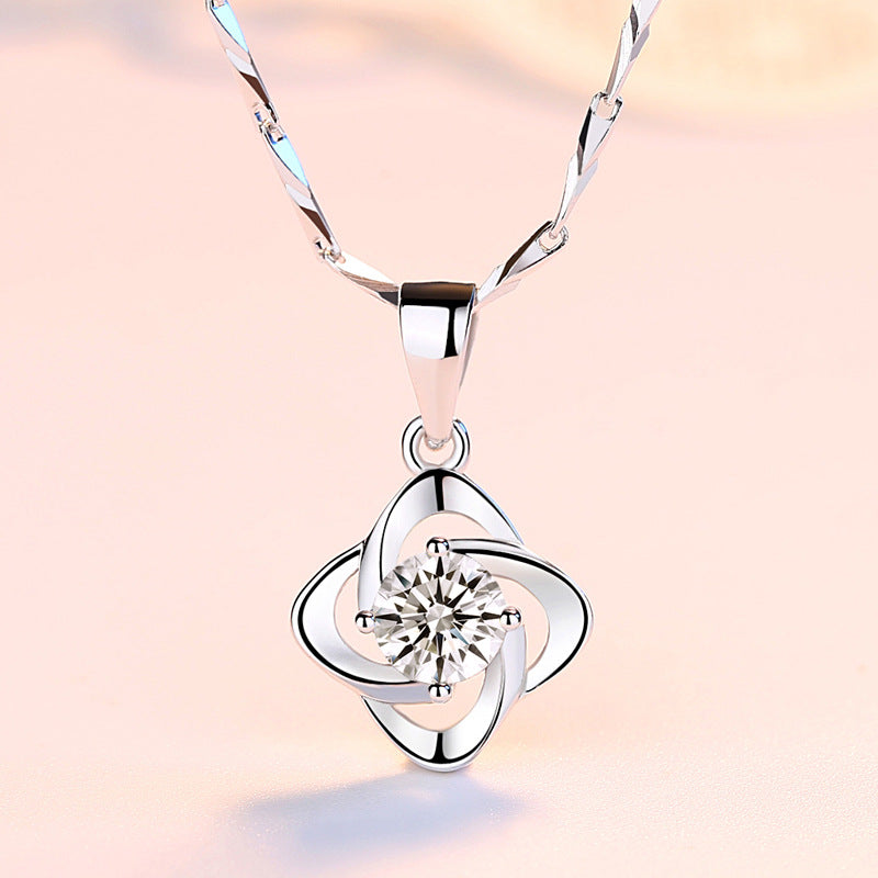 Versatile Pretty Casual Fashion Pure Sier Pendants