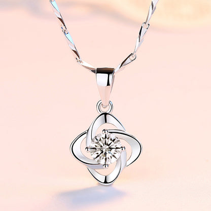 Versatile Pretty Casual Fashion Pure Sier Pendants