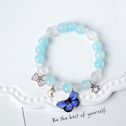 Korean Style Graceful Cute Crystal String Bracelets