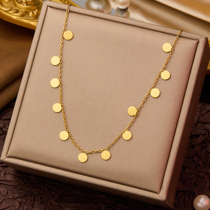 Chain Fashion Stainless Ornament Live Broadcast Necklaces