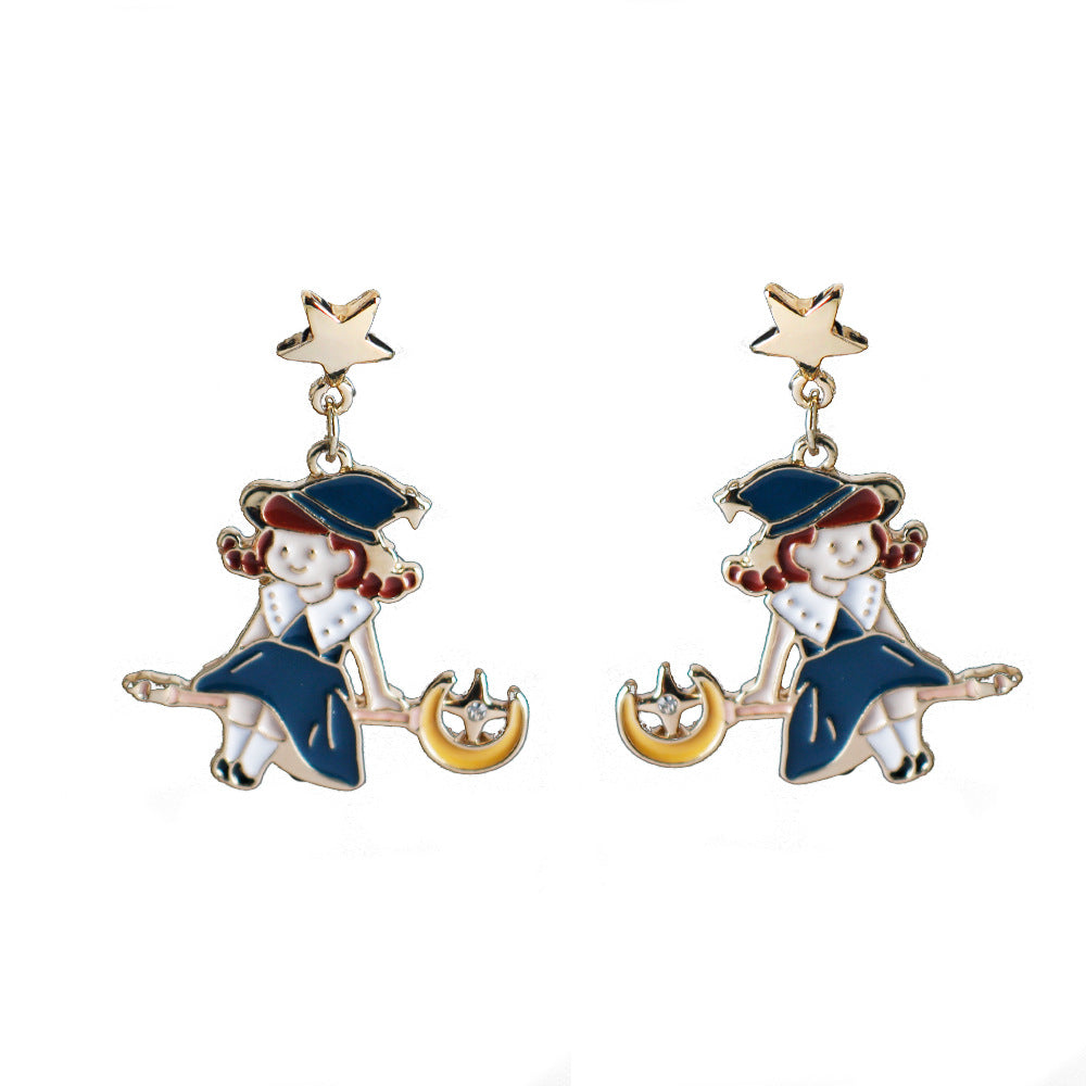 Magic Rabbit Fresh Mori Style Fox Earrings