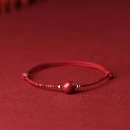 Cinnabar Lotus Female Autumn Woven Girlfriends Bracelets