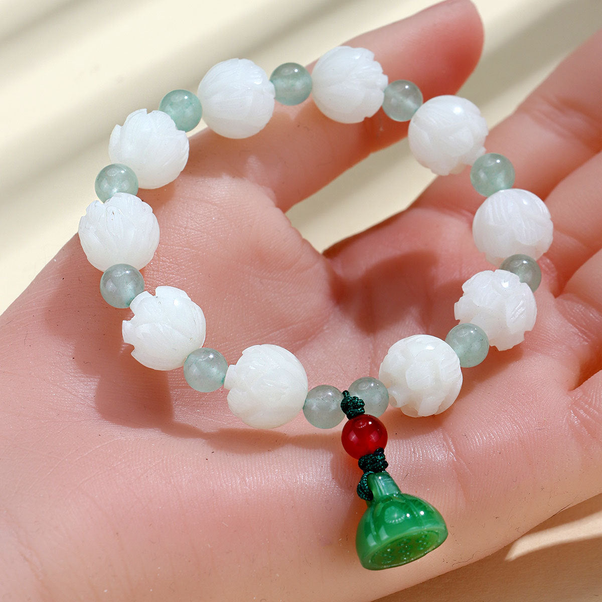 Women's Bodhi Rosary Hand Toy Lotus Lucky Bracelets