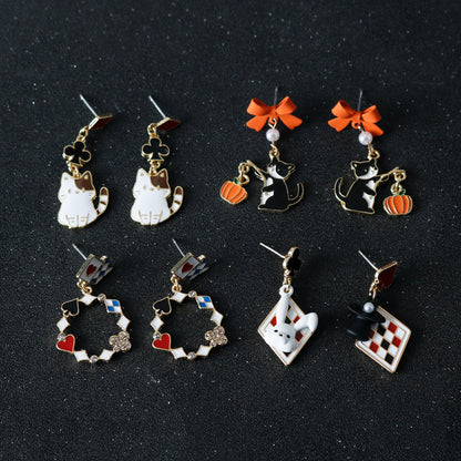 Magic Rabbit Fresh Mori Style Fox Earrings