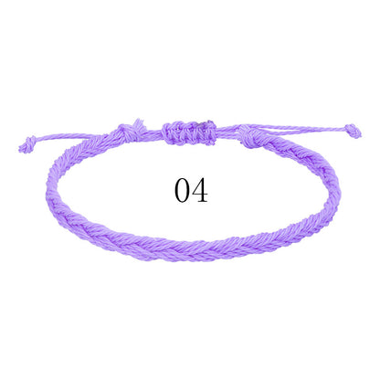 Waterproof Wax Line Woven Boho Surfing Bracelets