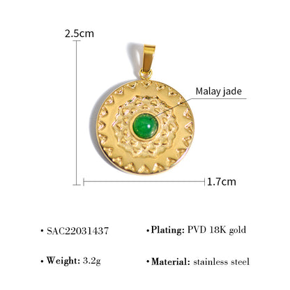 Women's Ornament Accessories Variety Of Natural Stone Pendants