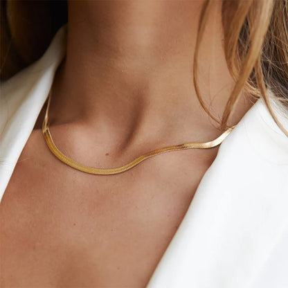 Women's & Men's Stainless Gold Hip Hop Cuban Link Necklaces