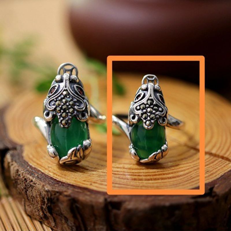 Men's Mouth Domineering Fashion Set Stacked Single Rings