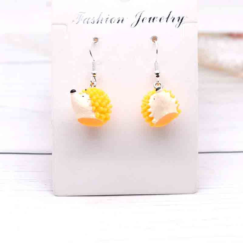 Ice Cream Candy Drink Resin Homemade Earrings