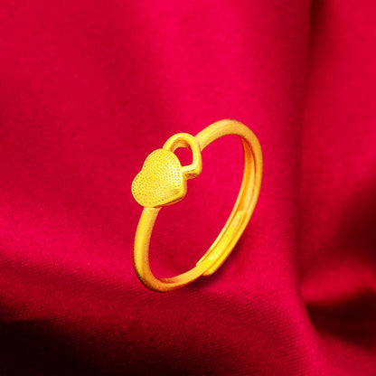 Women's Opening More Than Vietnam Placer Gold Rings