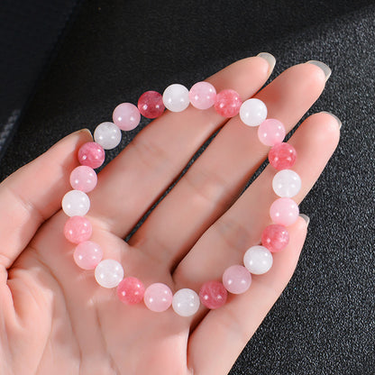 Bohemian Colorful Stone Tigereye Crystal String Beads Bracelets