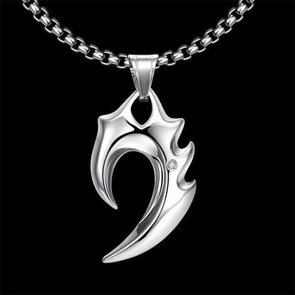 Men's Wolf Tooth Trendy Personalized Design Sense Niche Ornament Necklaces
