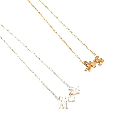 Fashion Love English Letter Simplicity Creative Necklaces