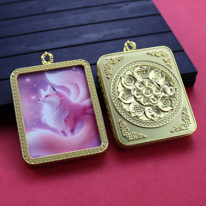 Ethnic Style Golden Fox Previous Life Pendants