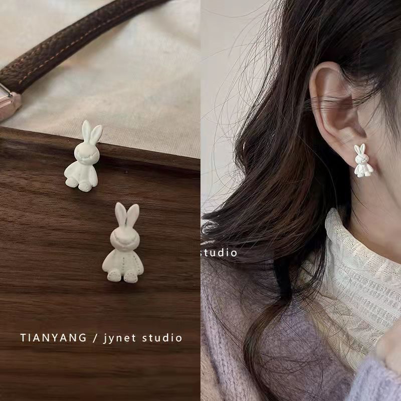 Women's Temperament Sier Ear Fashionable Long Tassel Earrings