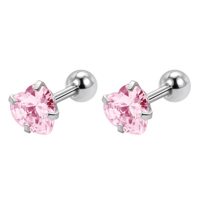 Stainless Steel Screw Female Sleeping No Need To Take Earrings