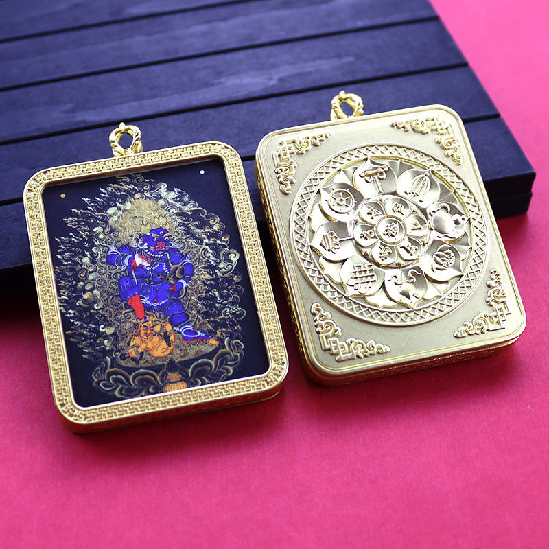 Fifth Master Small Yellow God Wealth Pendants